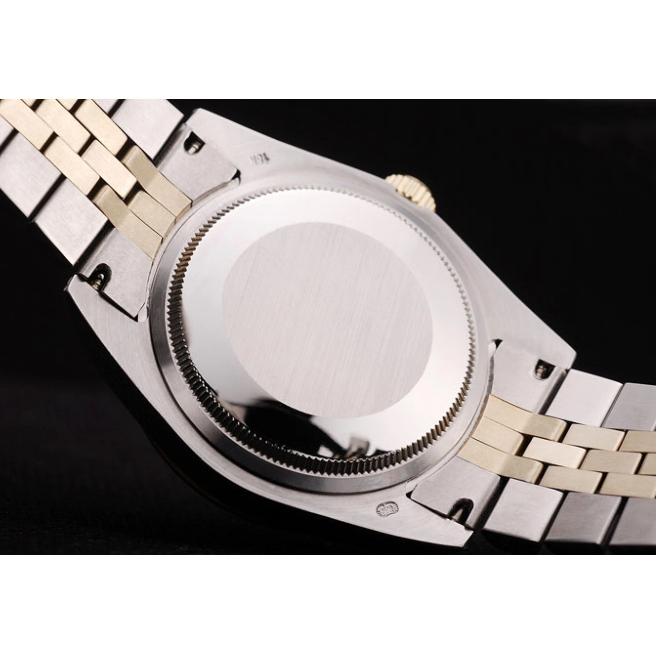 Best AAA Replica Sites DateJust Plated Brushed Flowers Steel Dial Silver Case Diamonds Rolex Stainless 0531